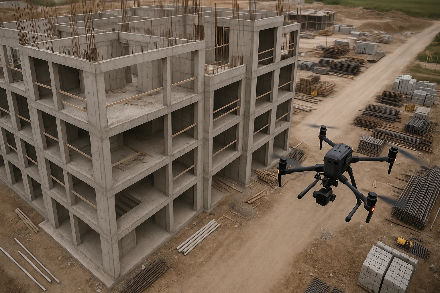 Control de avance de obras civiles (obra gris)